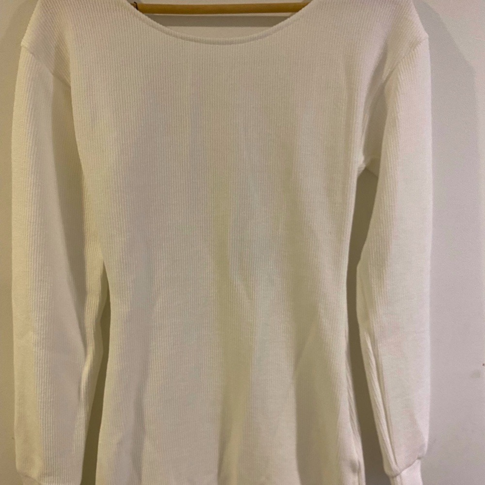 Backless sweater dress